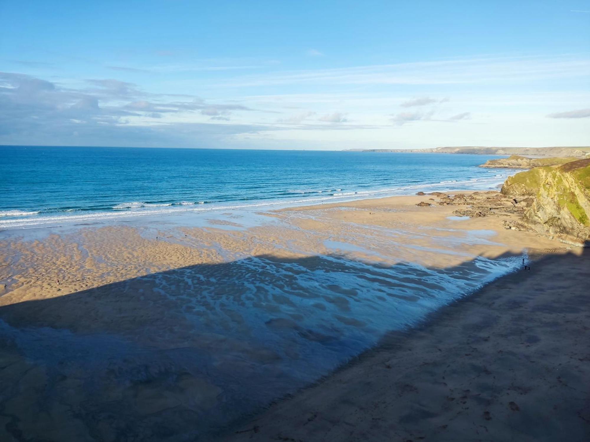 Newquay Rocklands Beach View Extérieur photo
